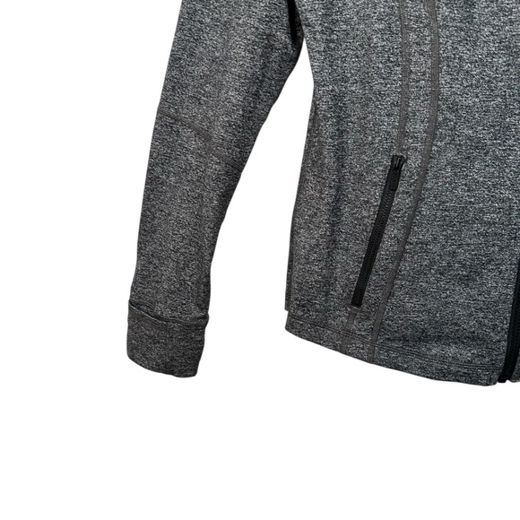 Lululemon Define Jacket Heathered Grey Zip Front Size 14 Athleisurecore - Picture 3 of 15